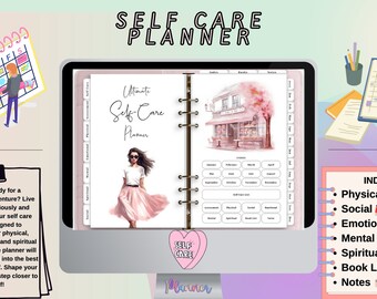 Self Care Planner: Daily Mental Health & Mindfulness (Digital Planner)