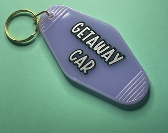 Getaway car keyring