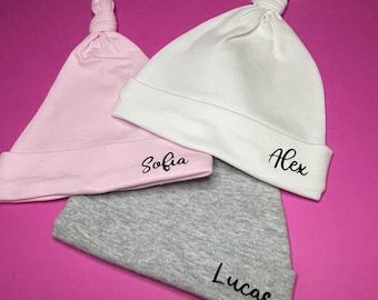 Personalised baby hat