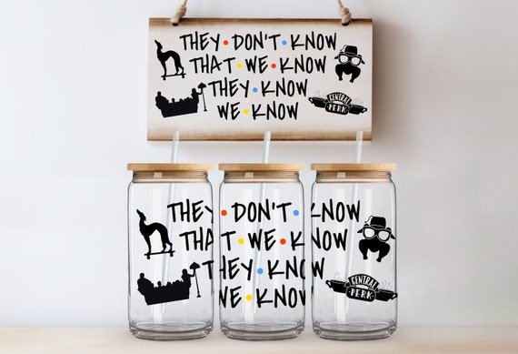 Friends Libby Glass Cup Wrap 16 oz