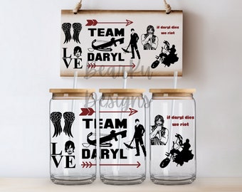 Walking Dead Libby Glass Cup Wrap 16oz