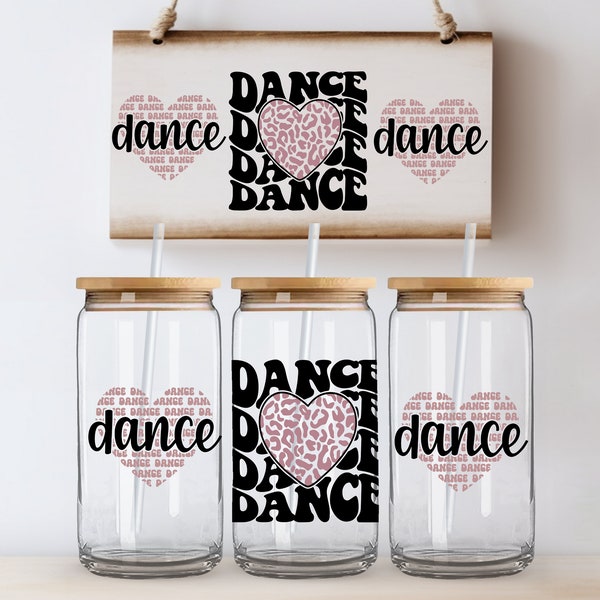 Dance Libby Glass Cup Wrap 16oz