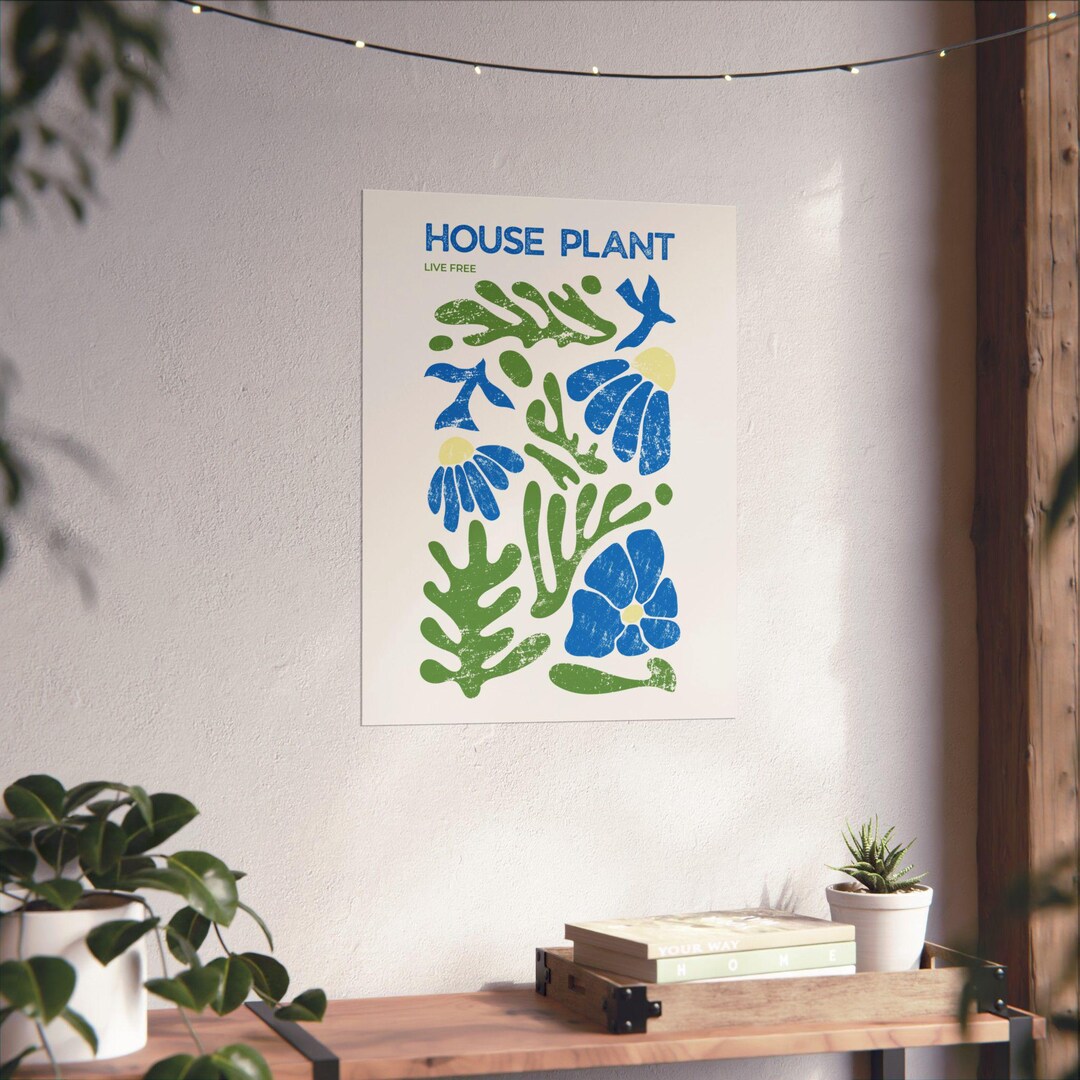 Picture of Minimalist Plant Wall Art - Etsy