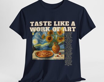 Artistic Flavor: Picasso Style Pizza Unisex T-Shirt