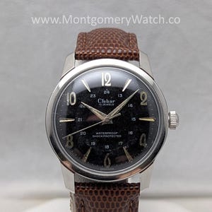 1960s Clebar 24 Hour Watch