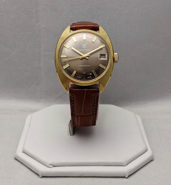 1970s Croton Aquamatic Watch