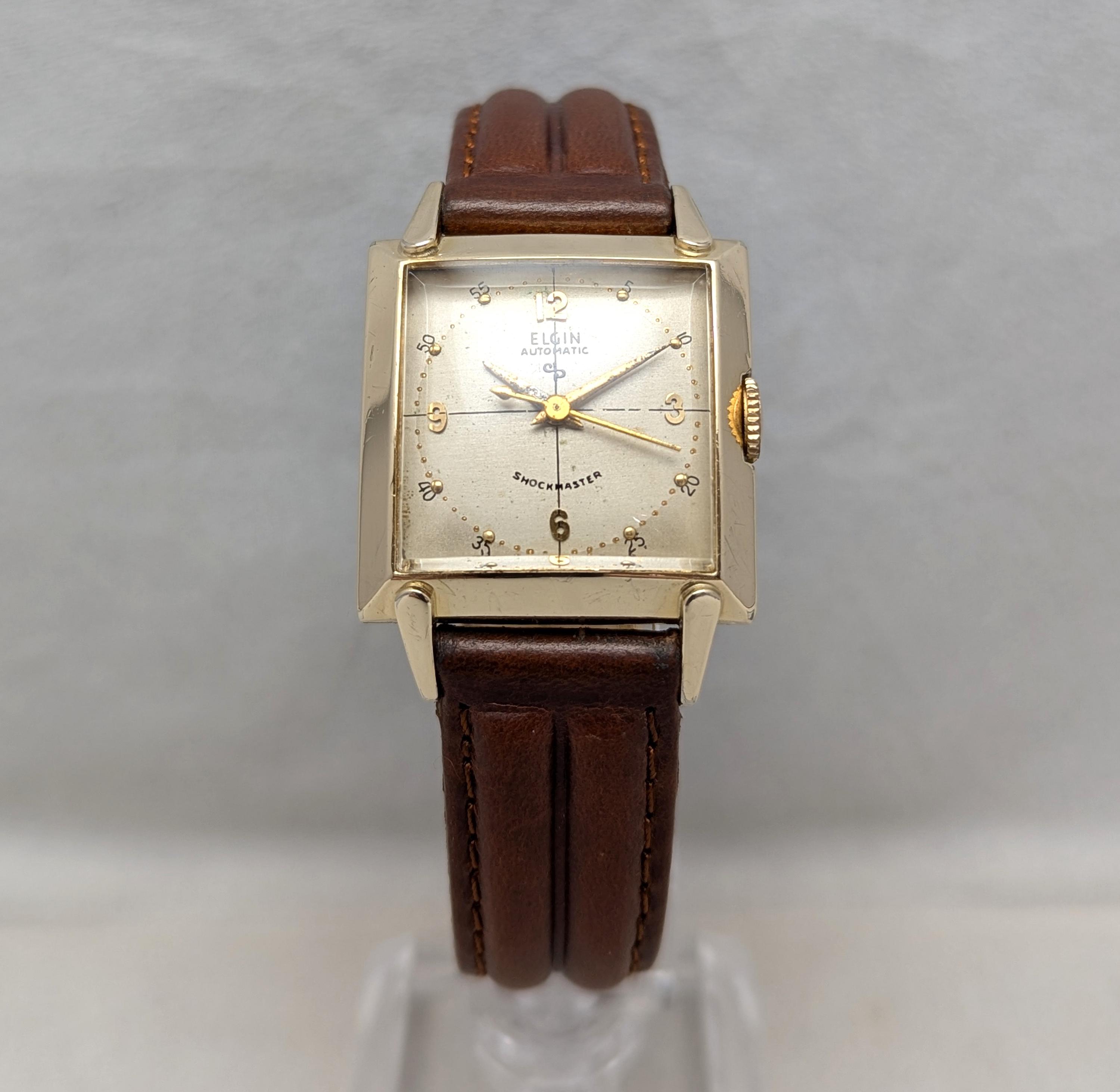 Elgin Compressor Watch 1950's Elgin Shockmaster Automatic Watch - Etsy