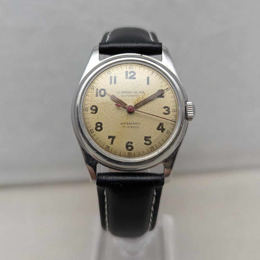 Clinton-olma Bumper Automatic Watch - Etsy