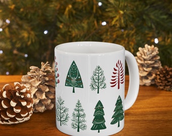 Ceramic Mug 11oz, Coffee Mug, Tea Mug, Hot Chocolate Mug, Gift Idea, Cute gift, Christmas Mug, Christmas gift, Cute Christmas Gift