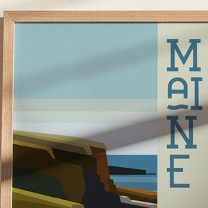 Tableau Mural Encadré – Bord De Mer, Art Print Photo Moderne 30x42cm