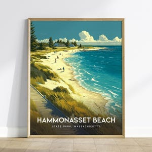 Hammonasset Beach State Park Print: Connecticut Coastal Wall Art