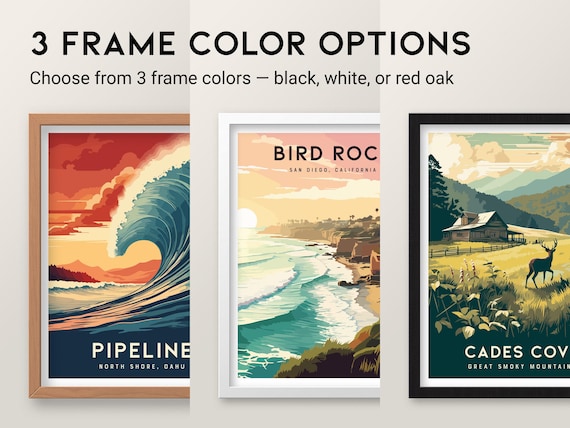 North Jetty Venice Florida Surf Poster: Beach Travel Art - Etsy