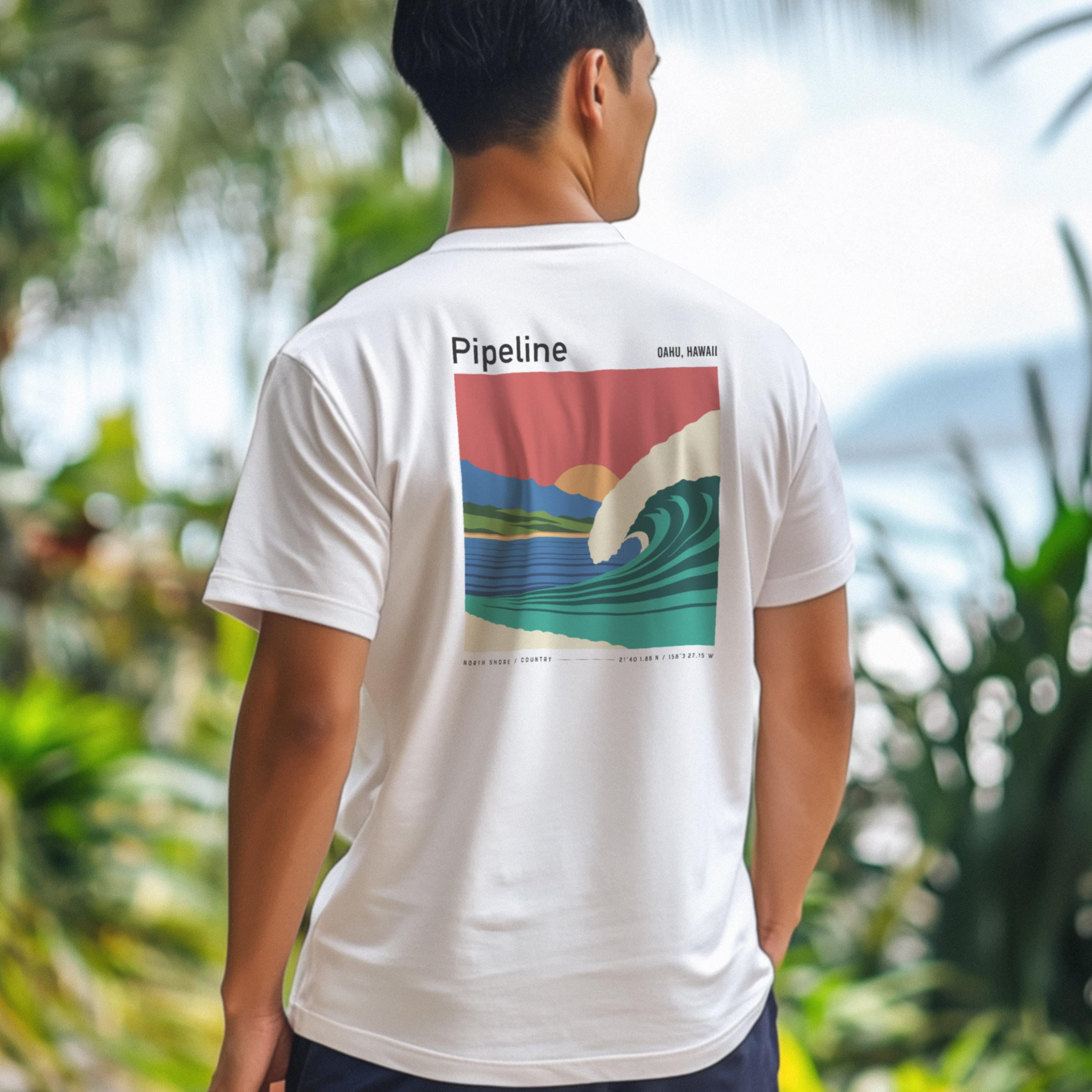 パイプライン・サーフTシャツ：ハワイ・ノースショアのヴィンテージ 