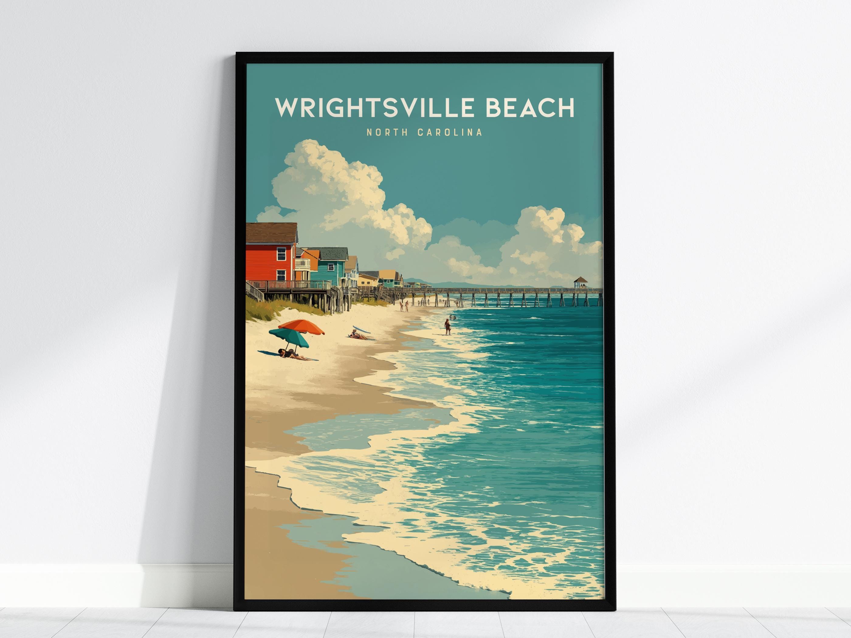 Sunset Beach North Carolina Prints - Etsy