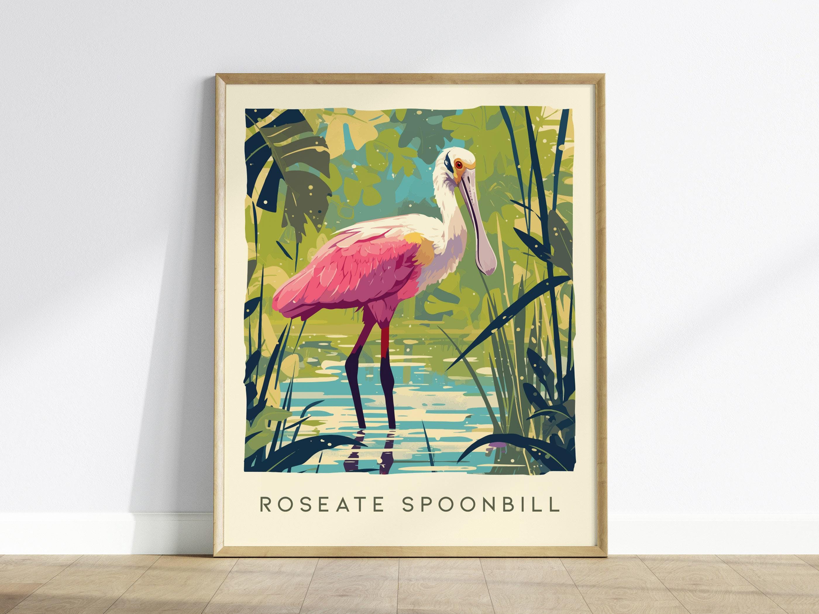 Affiche Floride, impression de voyage, oeuvre d'art murale