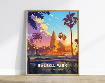 Balboa Park Poster: San Diego Landmark Art Print