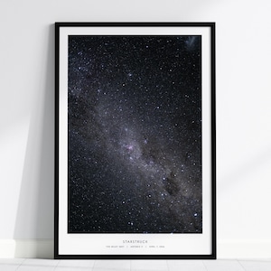 Starstruck NASA Poster, Artemis II Milky Way Galaxy Print, Deep Space Astrophotography, Night Sky Star Map, Space Photography Art, NASA Gift