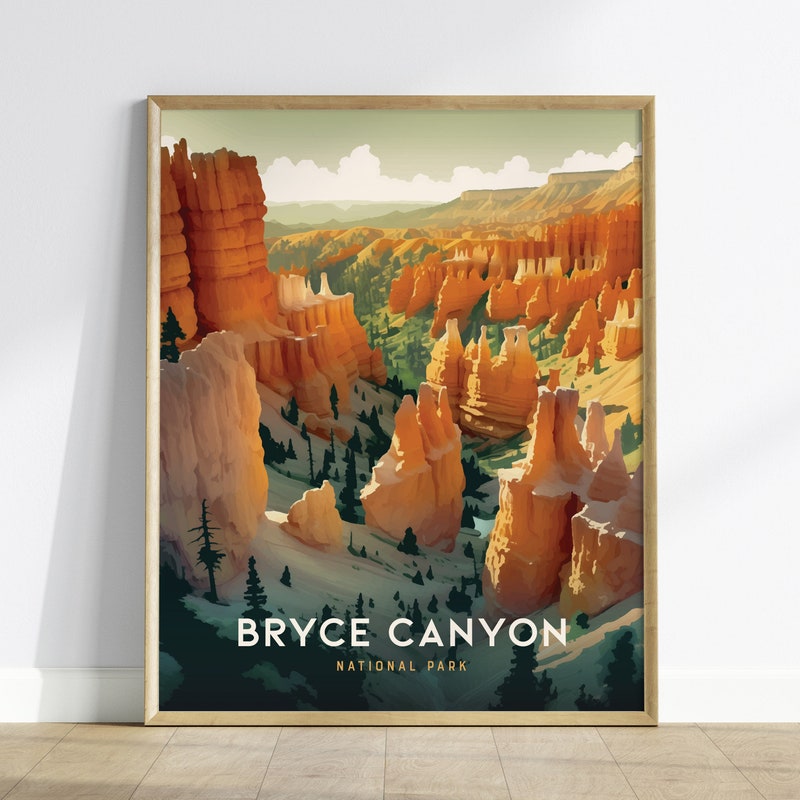 Bryce Canyon Poster - Etsy