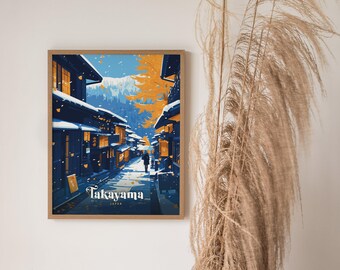 『飛騨の高山 』旅人宿　ポスター 大判　昭和レトロ　看板 il_340x270.7487545761_ahh6.jpg