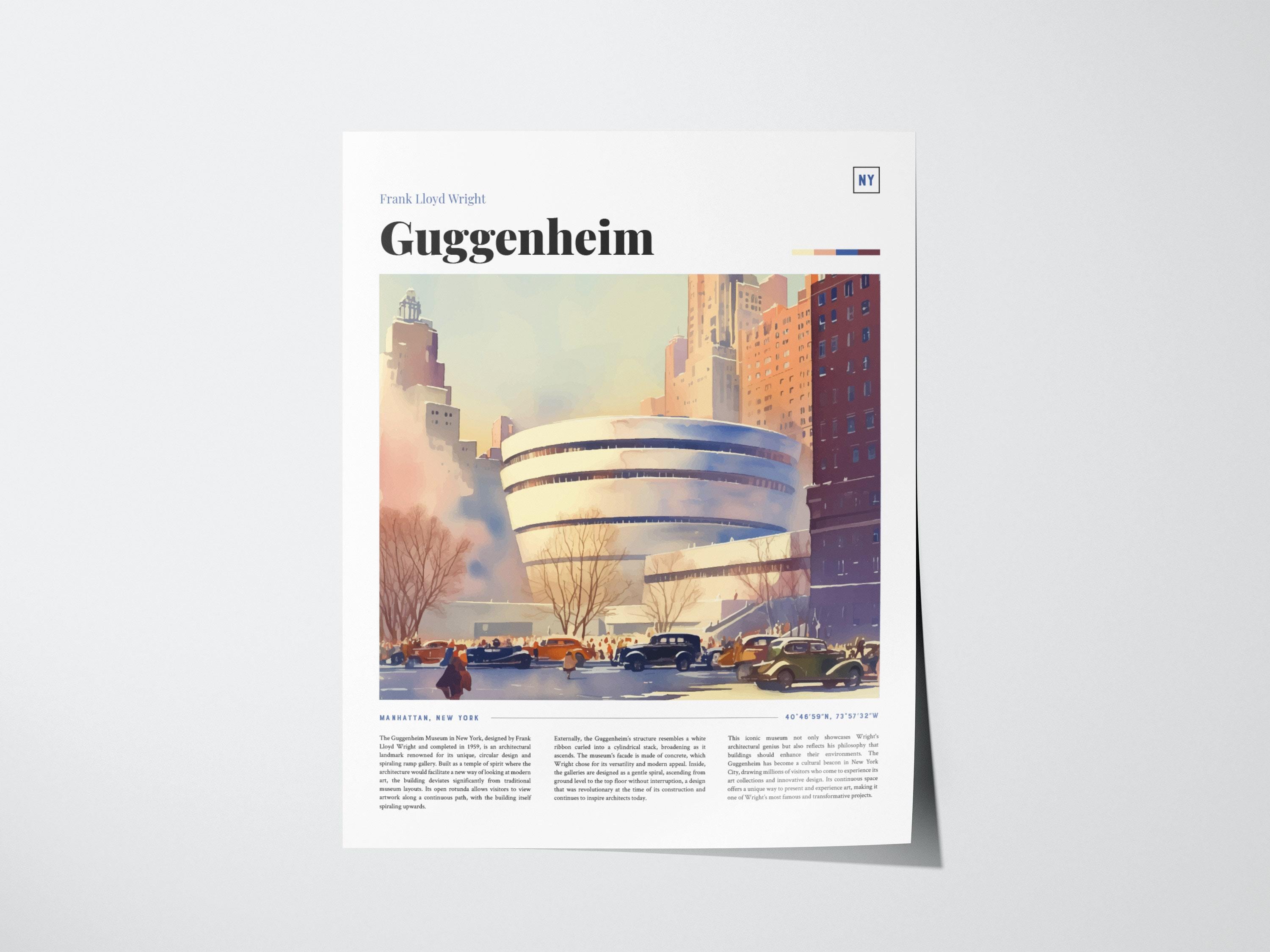 guggenheim museum / ポスター / アートポスター il_fullxfull.7439543080_22iz.jpg