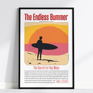 THE ENDLESS SUMMER サーフアート ENDLESS SUMMER FRAMED POSTER - unsOund Surf