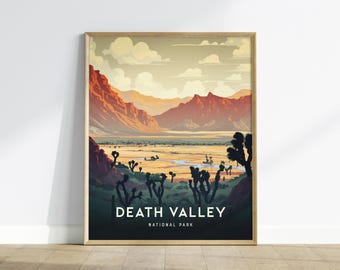 Death Valley Nationalpark Druck Wandkunst, Death Valley Poster, Death Valley Kalifornien Nationalpark Wandkunst, Airbnb Wohnkultur Wandkunst