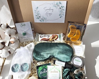 Relax & Unwind Aromatherapy Gift Box, Self-Care Spa Pamper Hamper Mothers Day Present