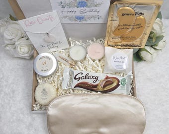 Relax & Unwind Aromatherapy Gift Box: Self-Care Pamper Spa Mothers Day Present