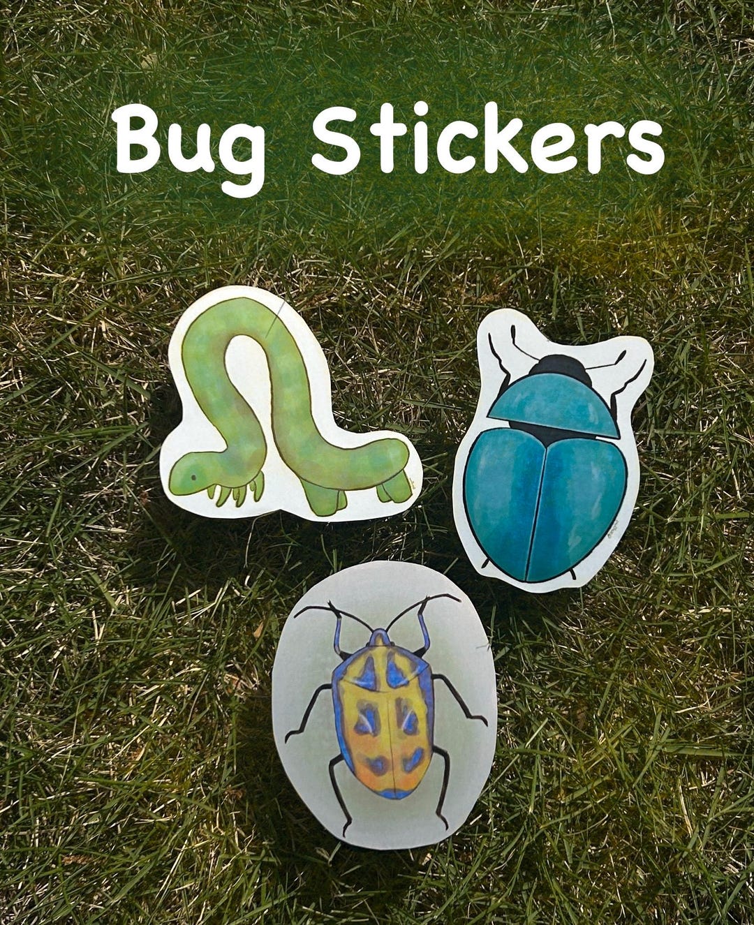 Bug Guard Sticker Bug Stickers | Cute Sticker | Beetle Sticker | Bugs - Etsy