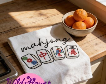 Ręcznik kuchenny Mahjong