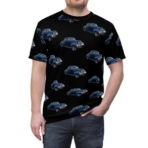 Packard Short Sleeve Shirt, Packard Coupe, Vintage Car Shirt, Retro Auto Fan Gift, Classic Car Lover T-Shirt, Packard Fan Apparel, Unisex