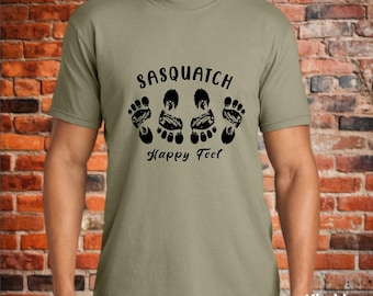 Chemise Bigfoot, cadeau Bigfoot, chemise Sasquatch, T-shirt de randonneur, chemise yéti, T-shirt nature, t-shirt de camping, chemise Bigfoot sauvage, Comfort Colors®
