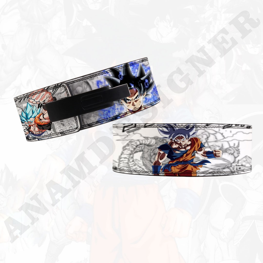 Goku VS Vegeta Anime Lever Belt Powerlifting Belt Goku Lever Lifting
