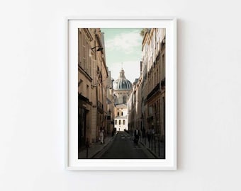 Paris Institut de France Art Print: Parisian Architecture Photography