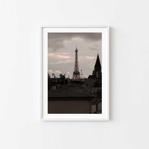 Paris Eiffel Tower Photography Prints | Paris Art Print, Unframed | Eiffel Tower Poster