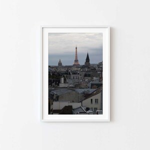 Paris Eiffel Tower Photography Prints | Paris Art Print, Unframed | Eiffel Tower Poster