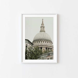 St. Paul&#39;s Cathedral London Photography Print: Travel Art
