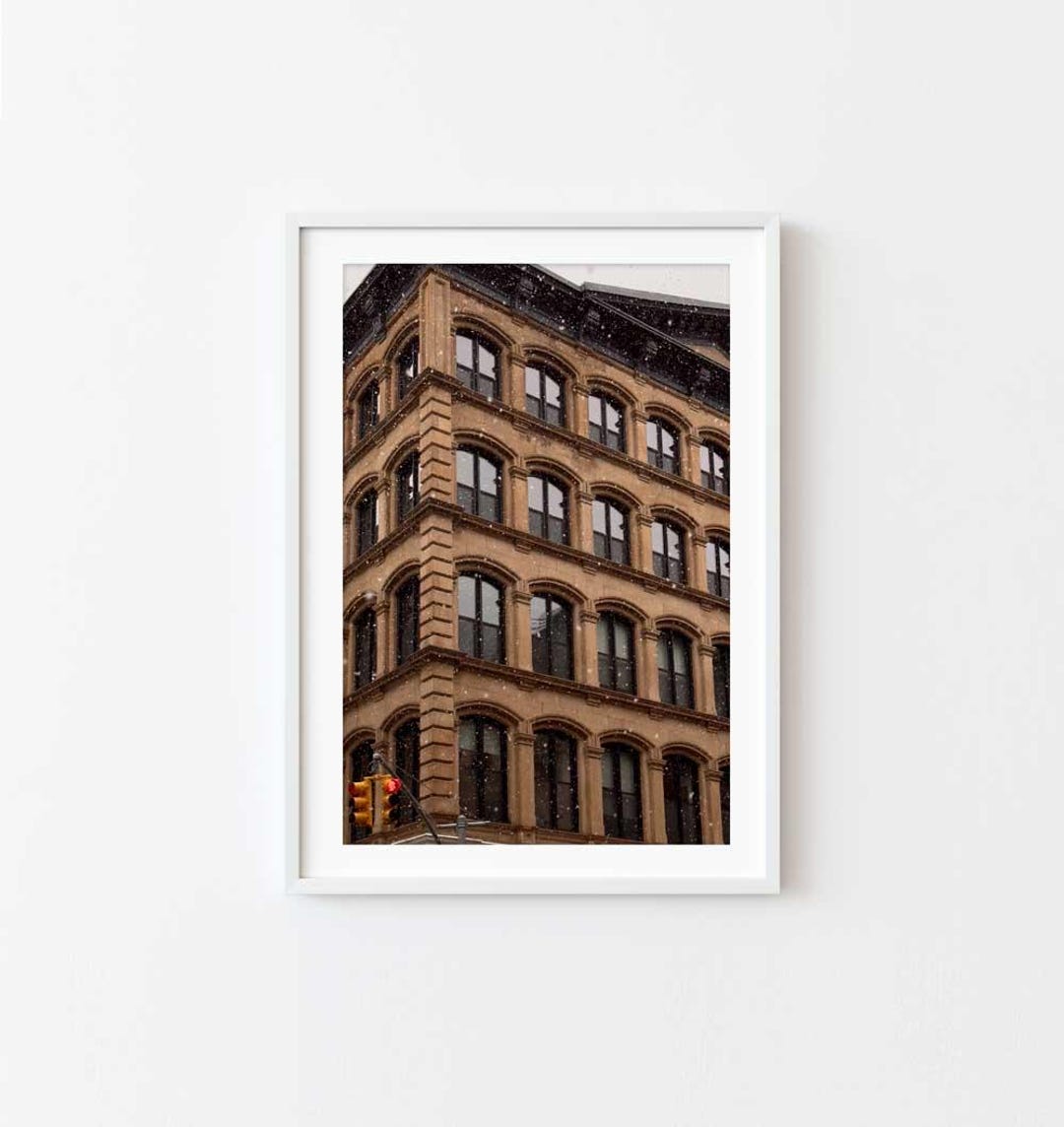 NYC Soho Building Print: Urban Photography, Unframed (6x9 Inches) - Etsy