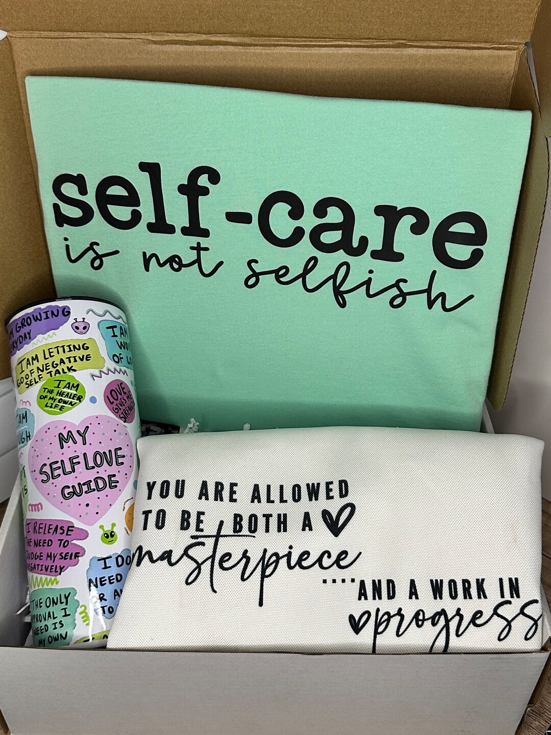 Self Care Bundle Mental Health Package Stress Relief Friend Etsy