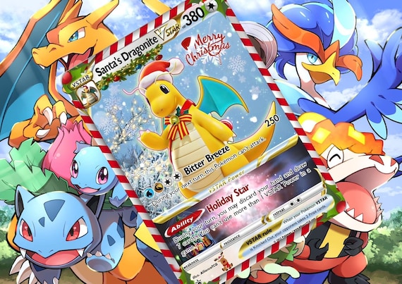 pokemon dragonite vstar card Pokemon TCG - Dragonite VSTAR Pokemon GO Full Art Holo Card 050/078