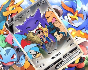 ゲンガー サトシ ケッチャム ドラゴン ルカリオ ピカチュウ GX VSSTAR