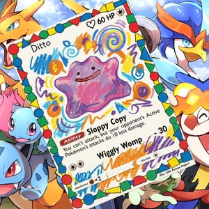 ditto gx pokemon card gold Ditto - Colorless