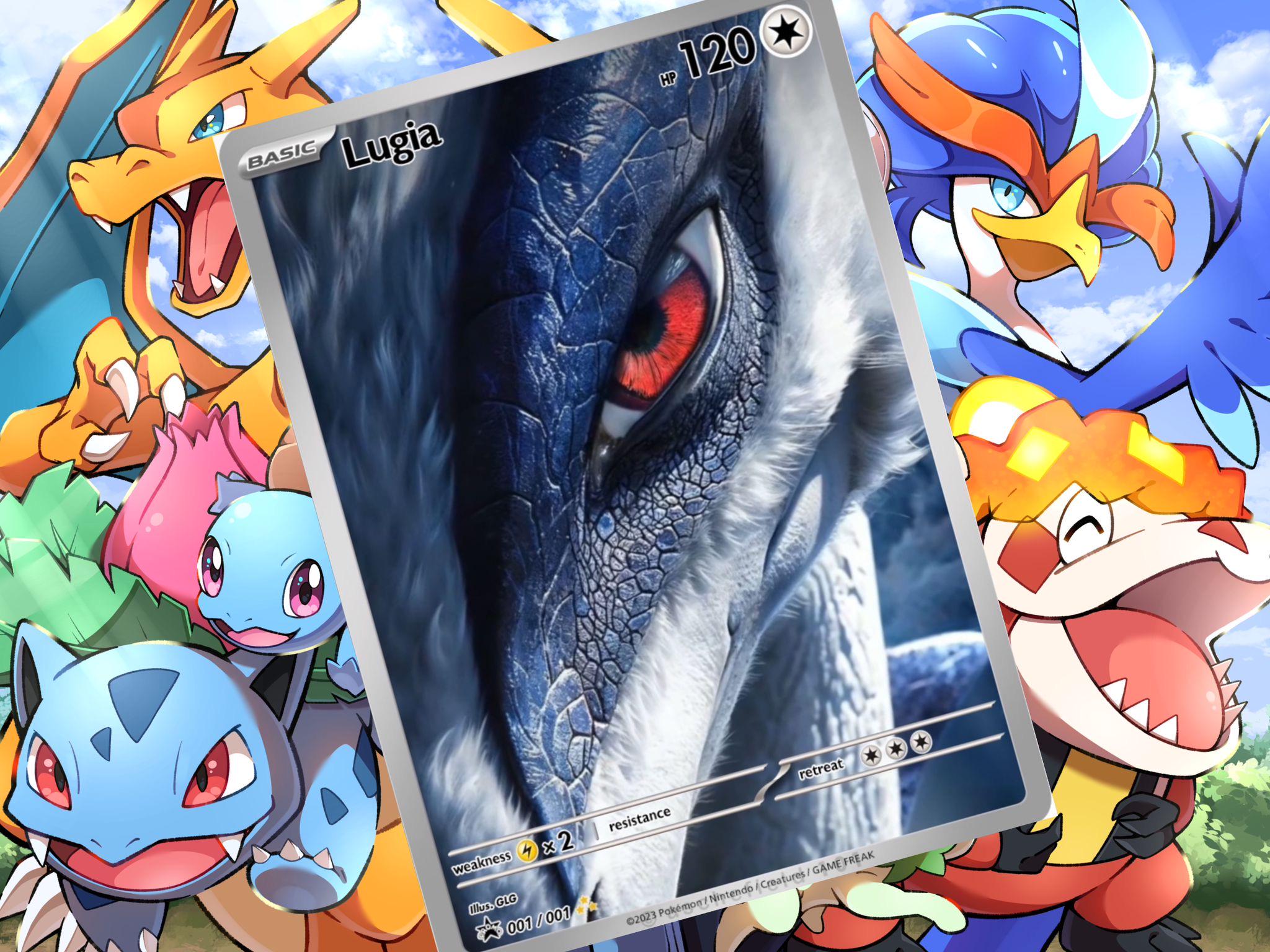 ルギアV EX GX VSSTAR ポケモン カスタムカード ホログラフィック