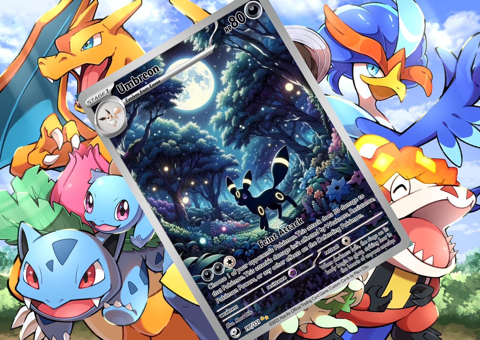 2000年 Umbreon プロモカード #197 Gem Mint 10 Umbreon #197 Vintage