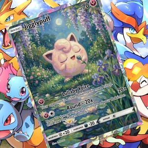 jigglypuff pokemon card ex - 5 Lot Mint / near mint condition trading card Pokemon Jigglypuff EX 14