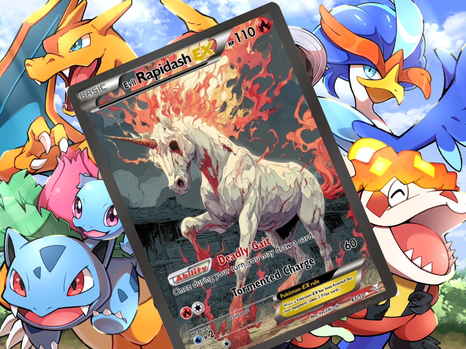 pokemon cards evil with Crash Evil Energy Pokmon Card VS