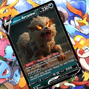 Arcanine Gx - Etsy