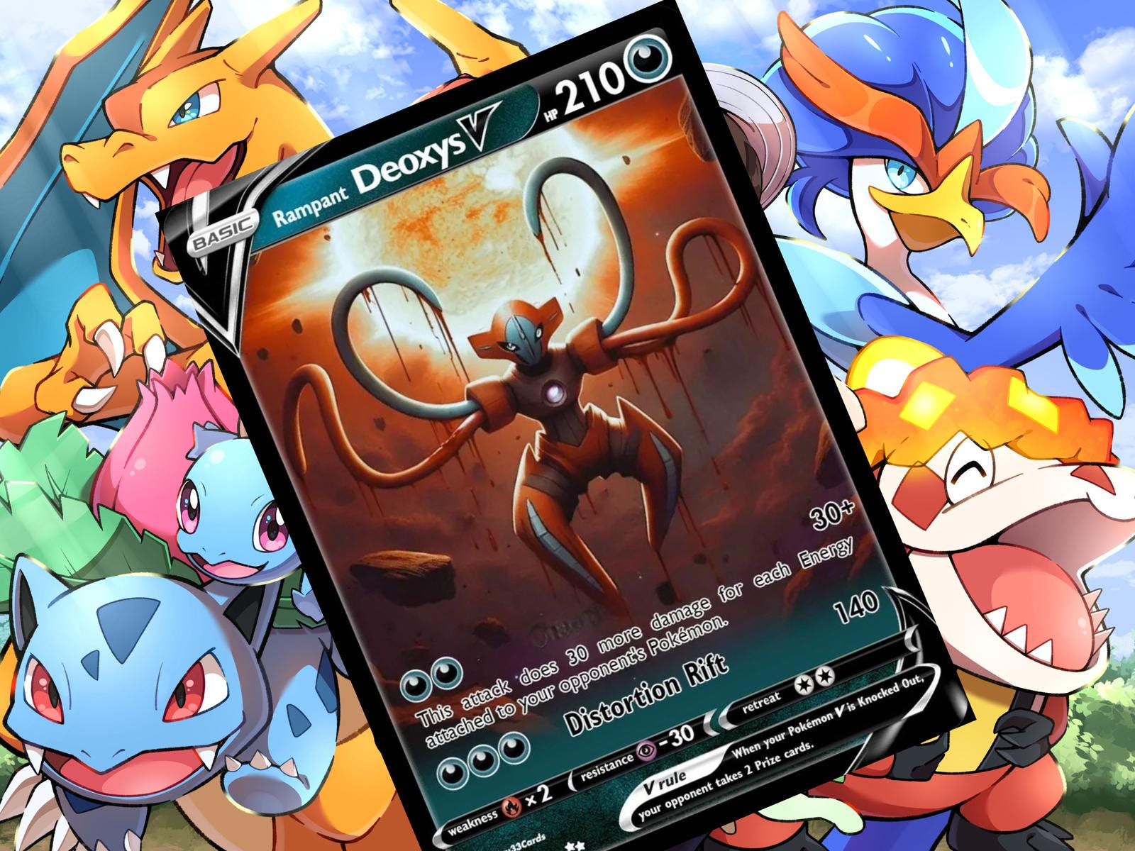 deoxys v pokemon card value STAR 1 (Used) 70383730| magi -TCG Marketplace- Whether youre teaching a new Trainer or looking for a quick casual match Deoxys VSTAR - SWSH268 SWSH268/195