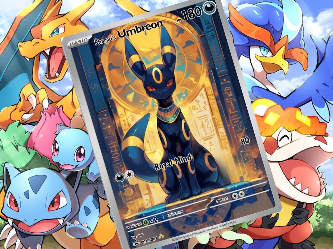 ポケモン - ブラッキー　ホロ ファラオのブラッキーV ex gx vstarポケモンカスタムカードホロ