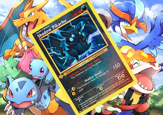 ポケモンカードゲーム Pikachu yellowcheek 1stED shadow less 🔥Pikachu 58/102 “Base Set SHADOWLESS” (Rare FAT Stamp) TRUE
